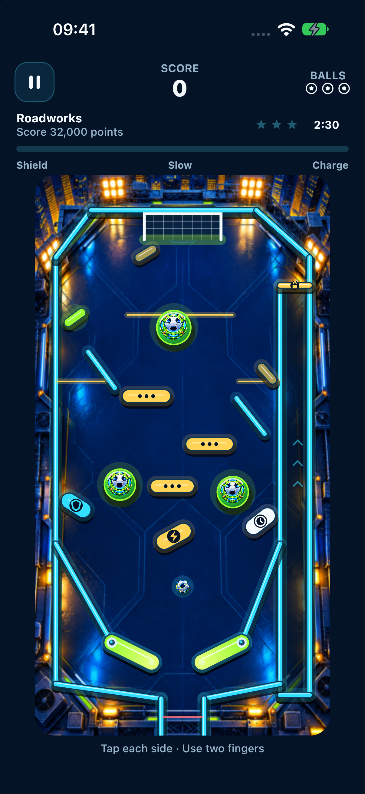 City / Obstacles in play